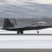 3rd Wing F-22 Raptors take off from JBER