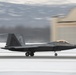 3rd Wing F-22 Raptors take off from JBER