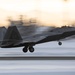 3rd Wing F-22 Raptors take off from JBER