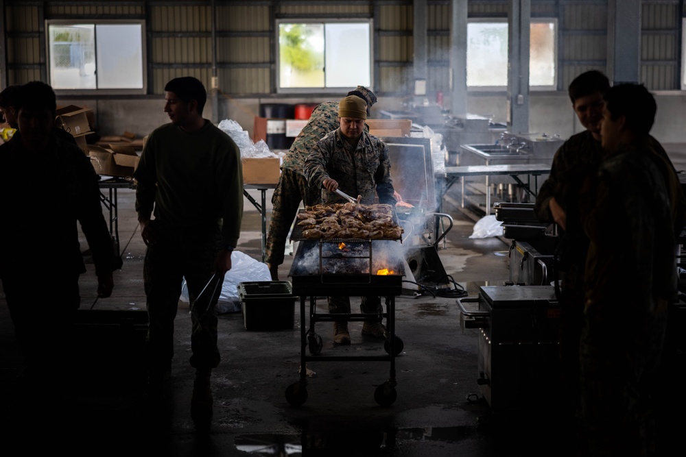 Resolute Dragon 23 | III MEF Marines participate in Warrior’s Meal on Hijyudai