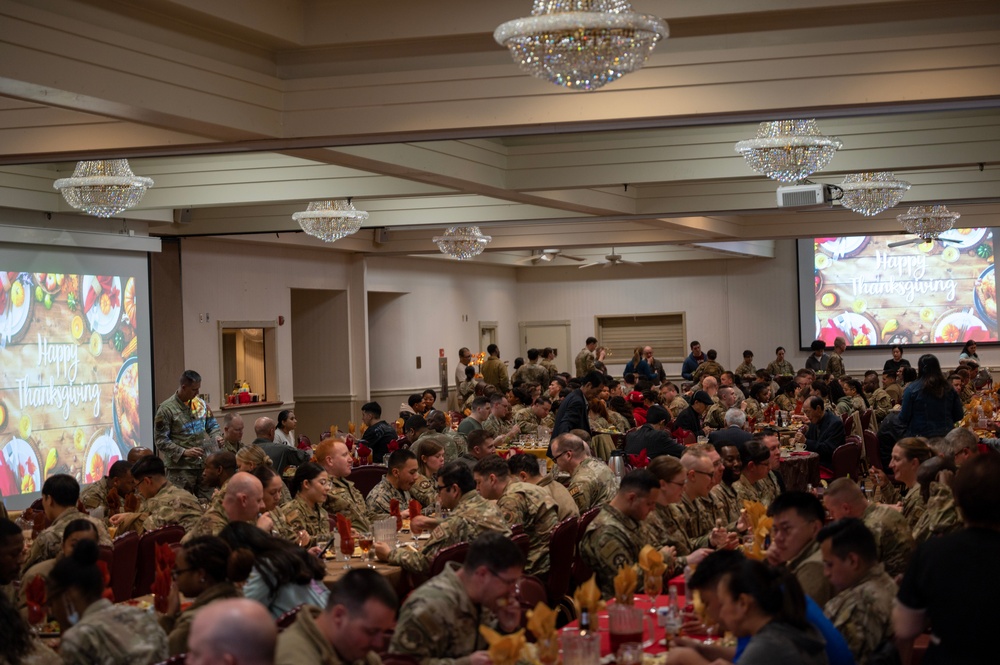 Korean-American Gunsan Alliance hosts annual Thanksgiving meal for Wolf Pack