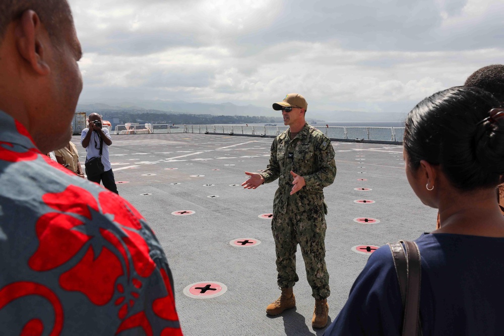 Pacific Partnership 2024-1: Solomon Islands Commanding Officer Tour