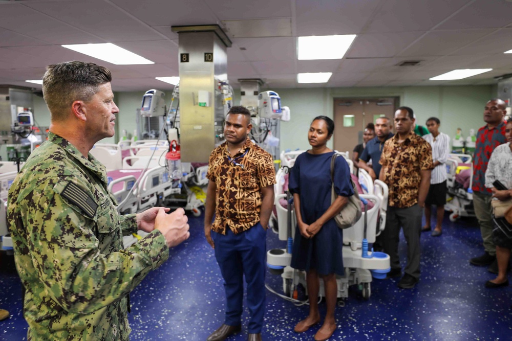 Pacific Partnership 2024-1: Solomon Island Commanding Officer Tour