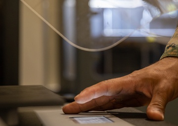 U.S. Marines with 3rd Maintenance Battalion Test Developing Software