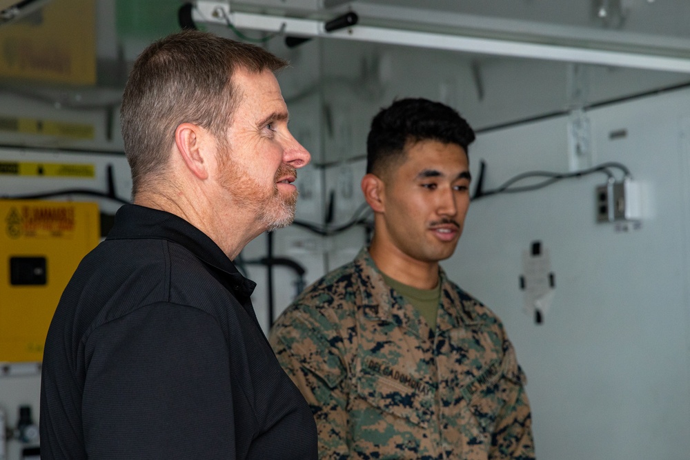 U.S. Marines with 3rd Maintenance Battalion Test Developing Software