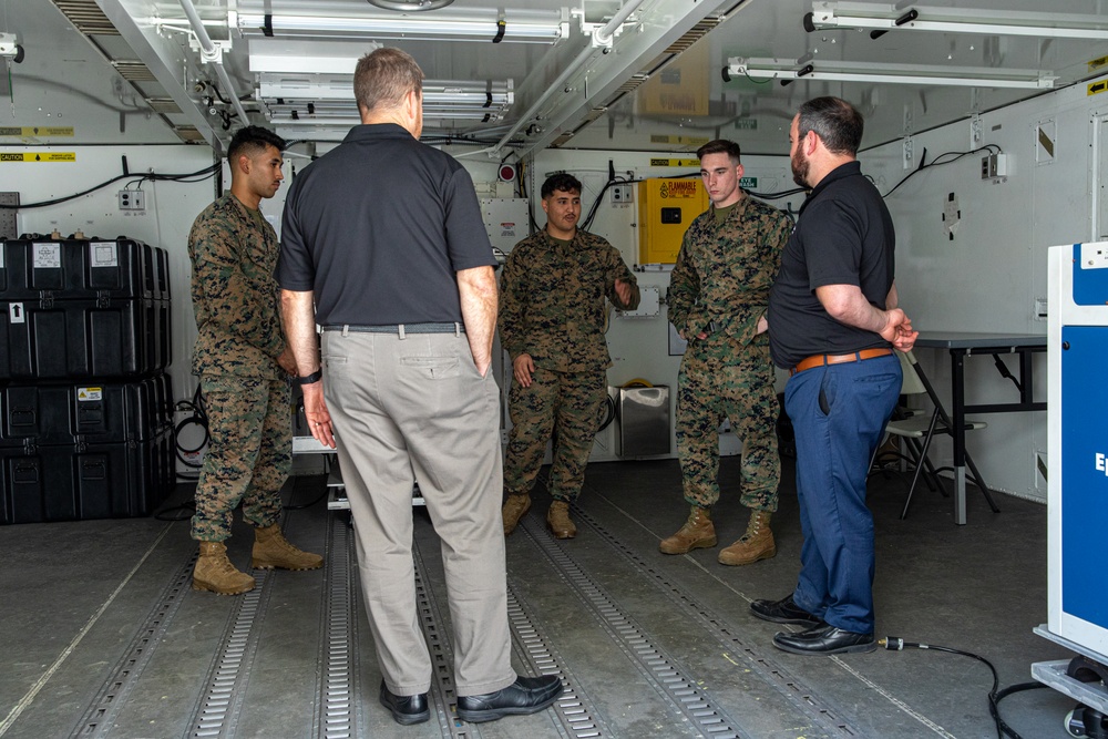 U.S. Marines with 3rd Maintenance Battalion Test Developing Software