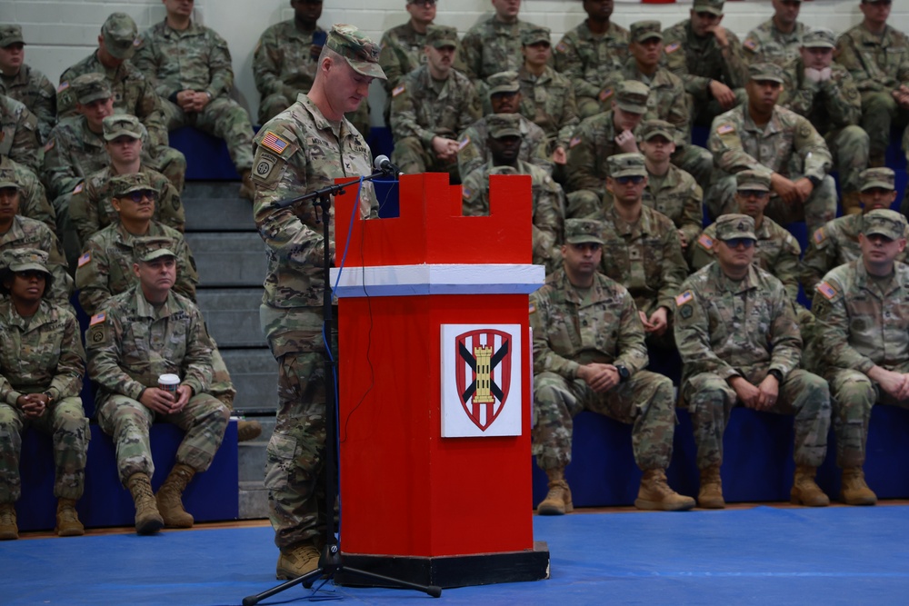 15th Engineer Battalion Transfer of Authority