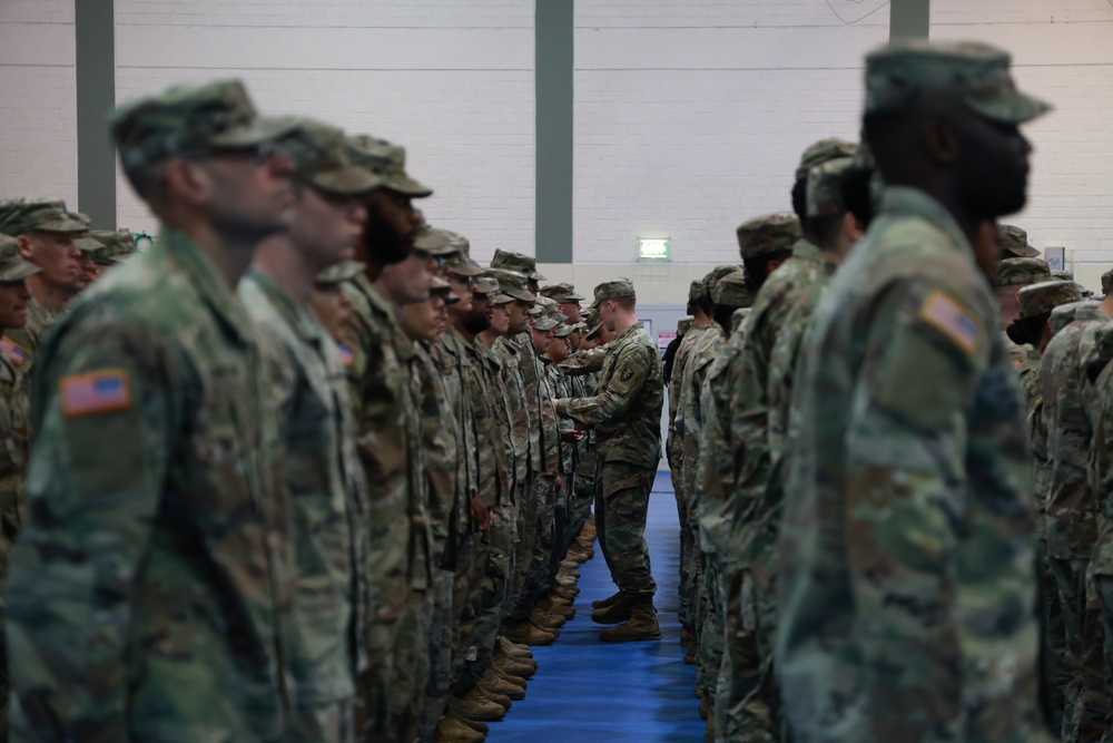 15th Engineer Battalion Transfer of Authority