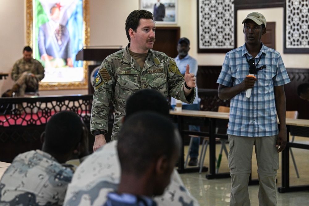 JPRC teaches SERE skills to Djiboutian Coast Guard