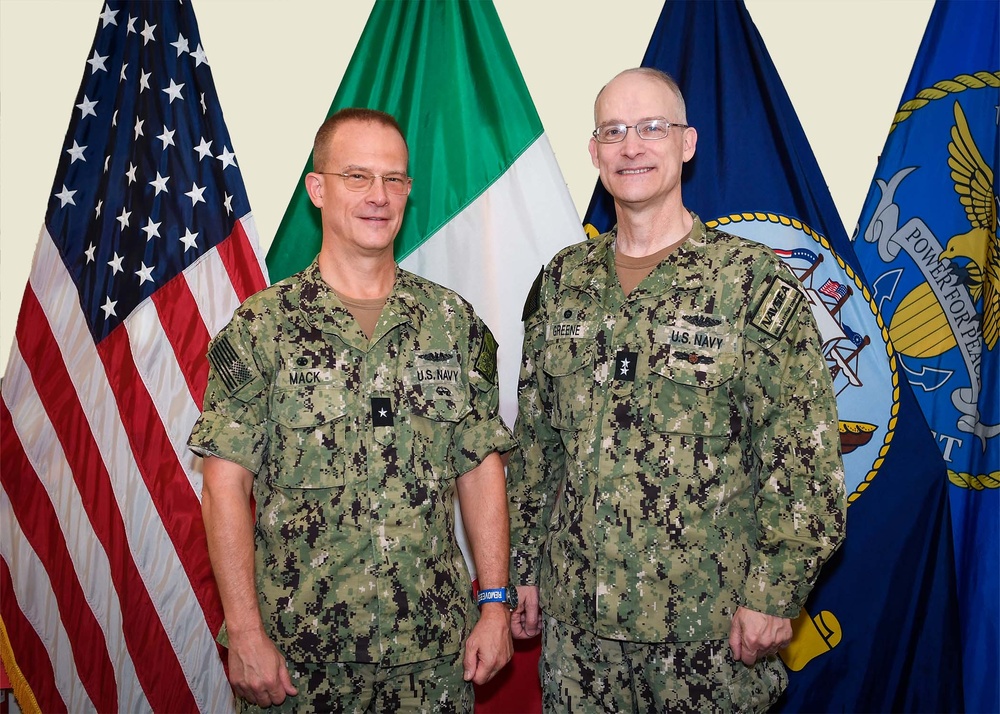 Commander of U.S. Navy Surface Ship Maintenance Visits Forward-Deployed Maintenance Locations