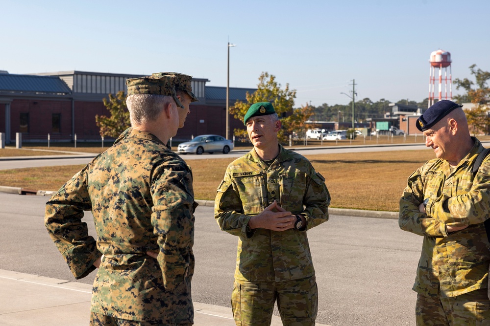 MARSOC welcomes Australian special operations forces Commanding General