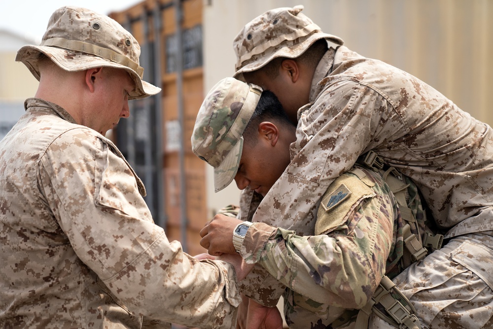 Soldiers and Marines come together for Corporals Course