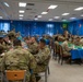 Soldiers enjoy a thanksgiving meal in the Flight-Line Warrior Restaurant