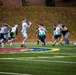 U.S. Marines with Marine Corps Air Facility compete in the Turkey Bowl