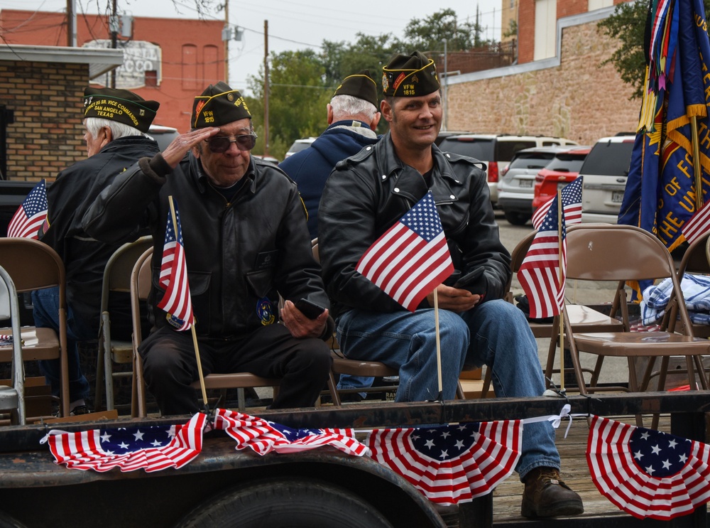 San Angelo Veterans Day Parade November 2023