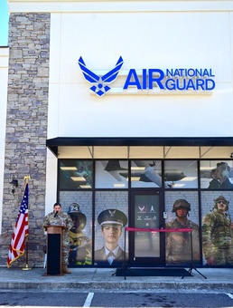 Coastal Georgia Air National Guard Recruiting Office hosts official ribbon-cutting at new Pooler location