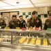 U.S. Army Field Artillery Commandant Team Serves Thanksgiving Dinner