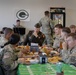 U.S. Army Field Artillery Commandant Team Serves Thanksgiving Dinner