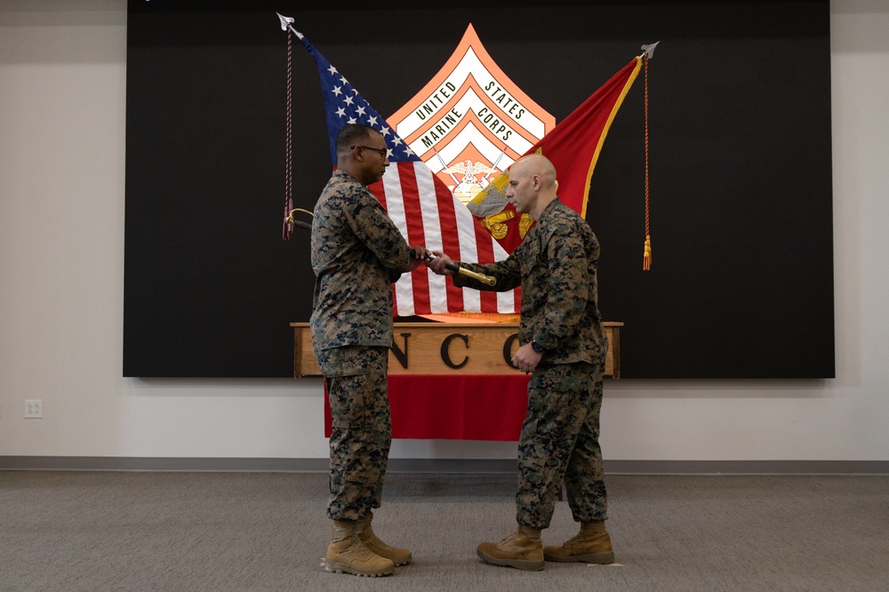 Staff Noncommissioned Officer Academy Camp Lejeune Relief and Appointment Ceremony