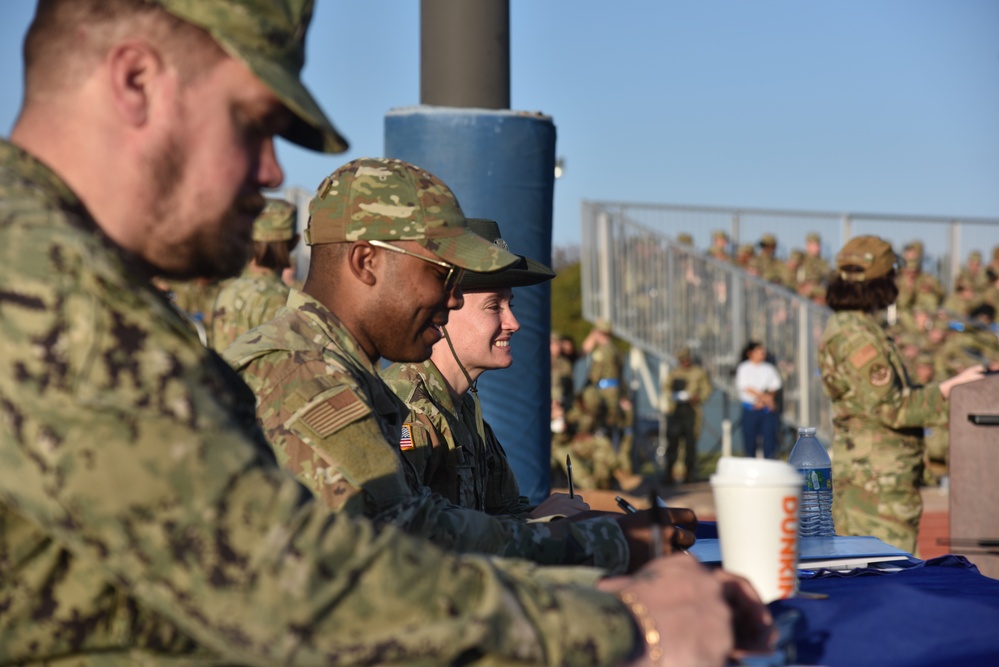 17 TRW partners with ASU ROTC for Drill Down