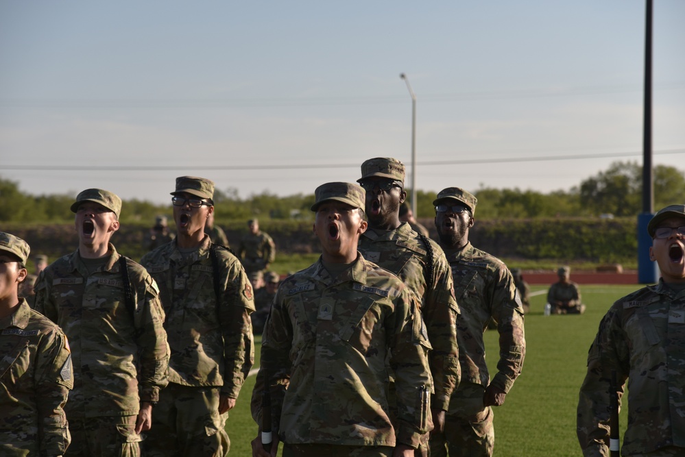 17 TRW partners with ASU ROTC for Drill Down