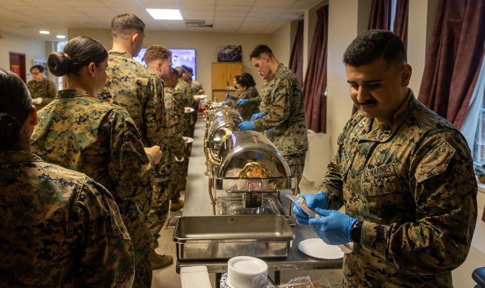 DVIDS - Images - Security Battalion hosts Thanksgiving Barracks Feast ...