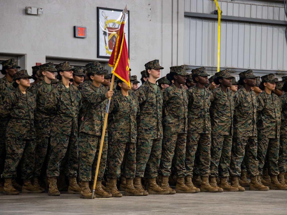 Tampa native graduates as the honor graduate for platoon 3089, Lima Company, Marine Corps Recruit Depot Parris Island