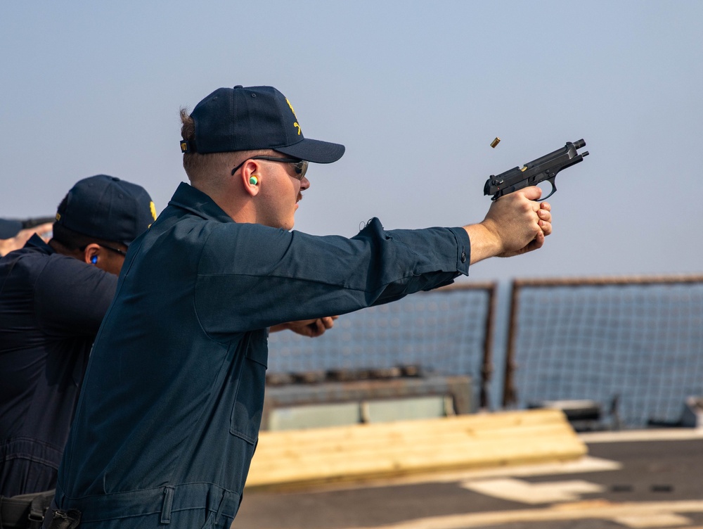 USS Gravely (DDG 107) Conducts Training in Support of C5F Operations