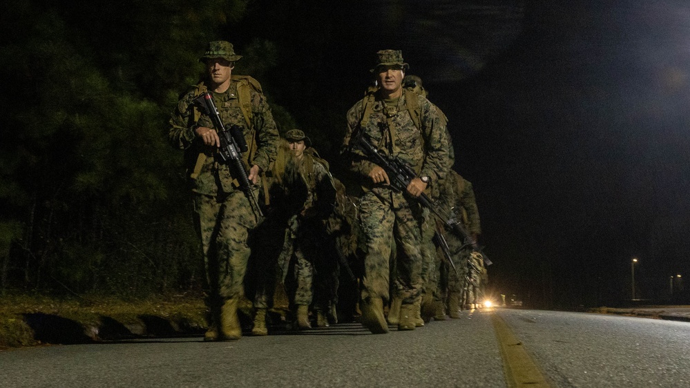 Combat Logistics Battalion 2 Conducts Combat Conditioning Hike and Sparring Event