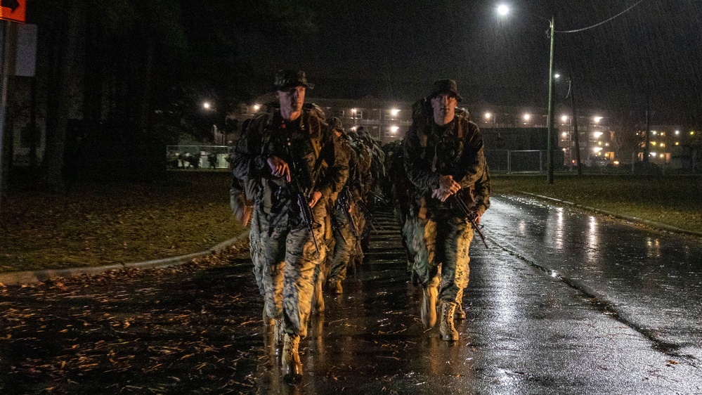 Combat Logistics Battalion 2 Conducts Combat Conditioning Hike and Sparring Event