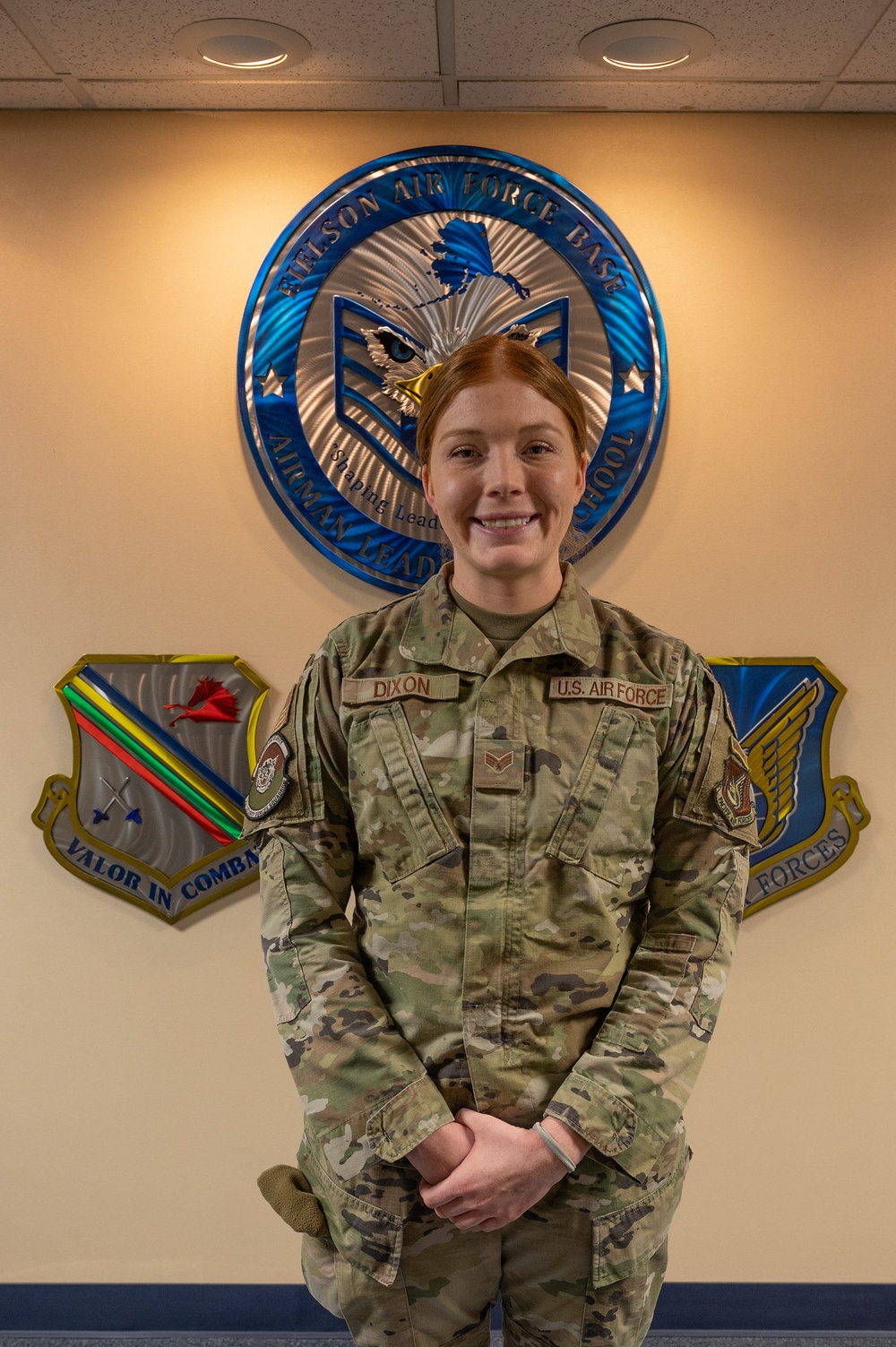 Airman receives STEP promotion