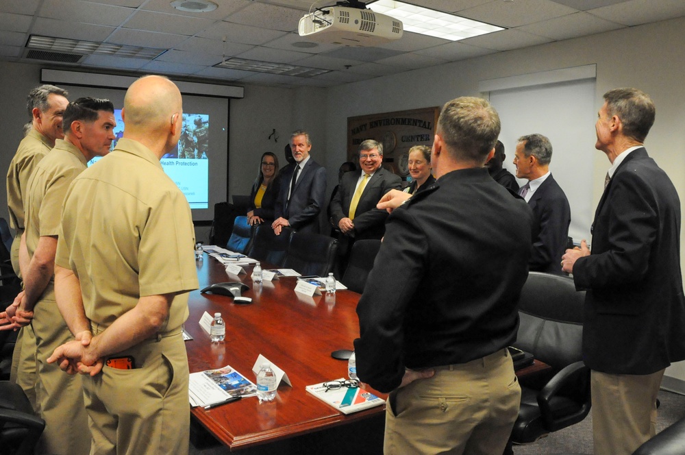 Deputy Assistant Secretary of the Navy visits Navy and Marine Corps Force Health Protection Command