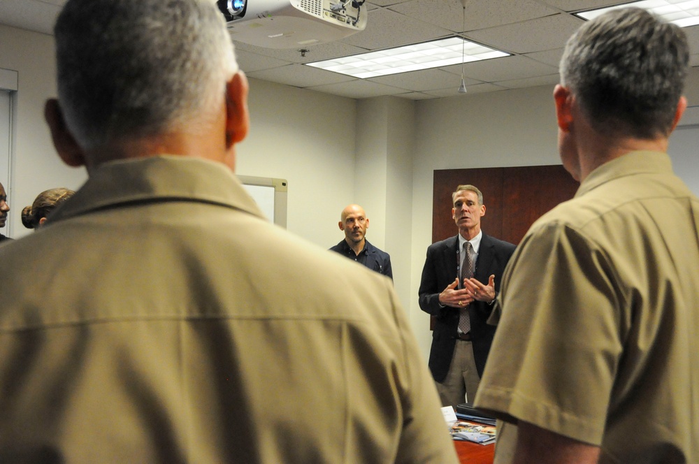 Deputy Assistant Secretary of the Navy visits Navy and Marine Corps Force Health Protection Command