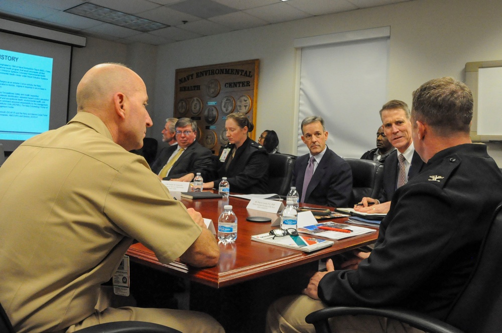 Deputy Assistant Secretary of the Navy visits Navy and Marine Corps Force Health Protection Command