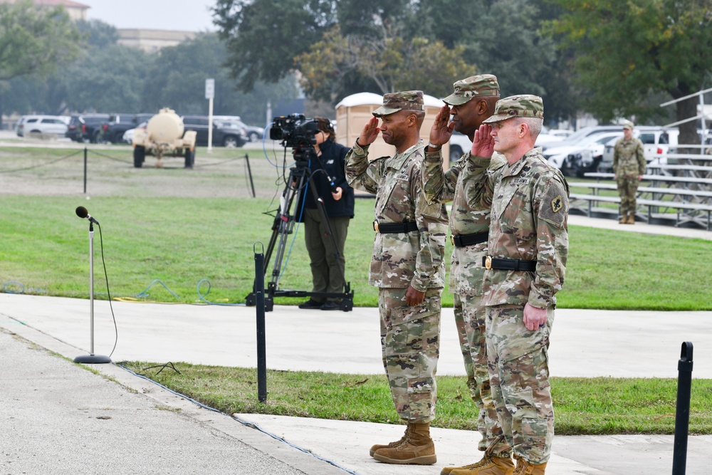 MEDCoE says farewell to Maj. Gen. Talley and welcomes Brig Gen. Murray back to San Antonio