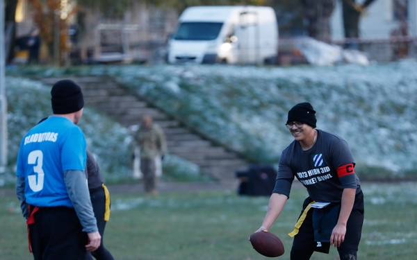Dogface Soldiers compete overseas in Turkey Bowl