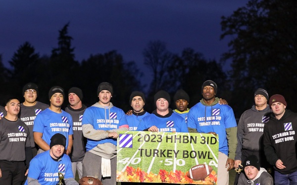 Dogface Soldiers compete overseas in Turkey Bowl
