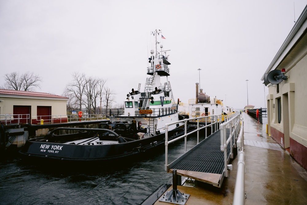 Operations at USACE's Black Rock Lock