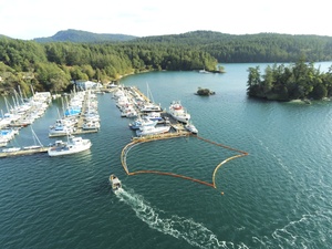 Coast Guard, Locals, good Samaritan respond to 2 adults, 7 kids in water off Orcas Island, Wash.