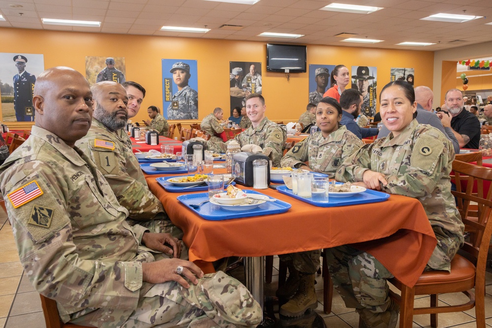 1 TSC leadership serves Fort Knox