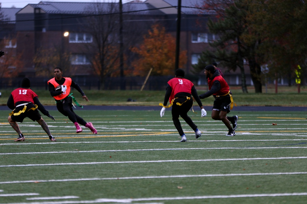 Premier CBRNE command holds annual Turkey Bowl on Aberdeen Proving Ground