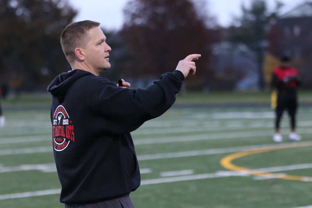 Premier CBRNE command holds annual Turkey Bowl on Aberdeen Proving Ground