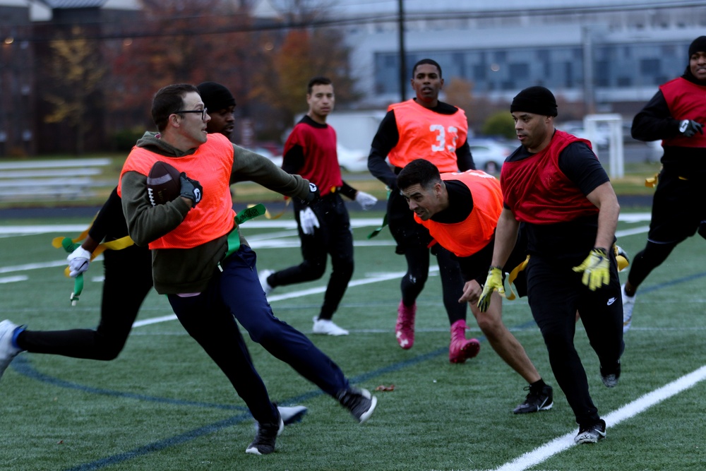 Premier CBRNE command holds annual Turkey Bowl on Aberdeen Proving Ground