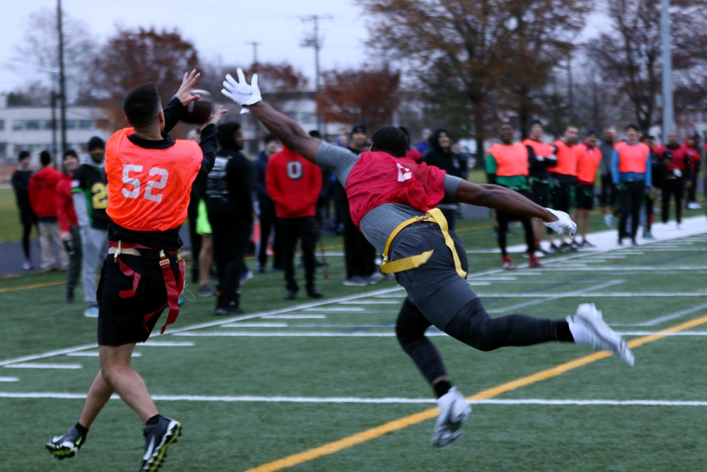 Premier CBRNE command holds annual Turkey Bowl on Aberdeen Proving Ground