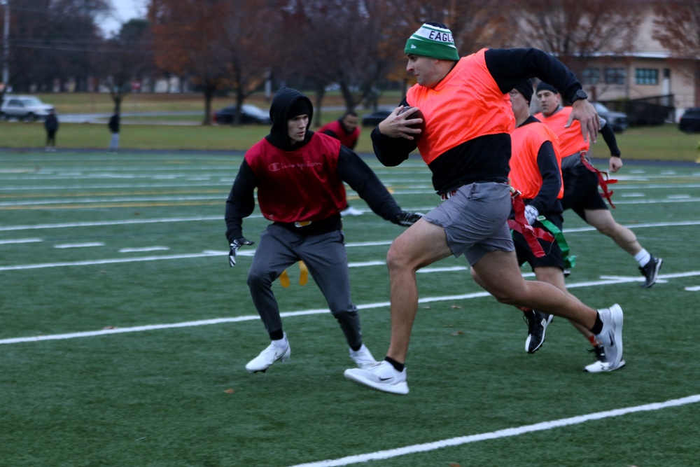Premier CBRNE command holds annual Turkey Bowl on Aberdeen Proving Ground