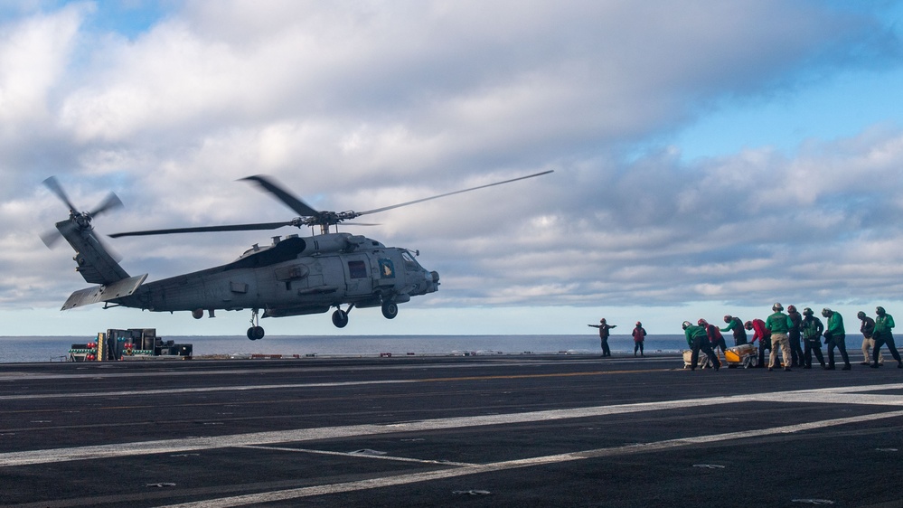 CVN 71 Fly Over