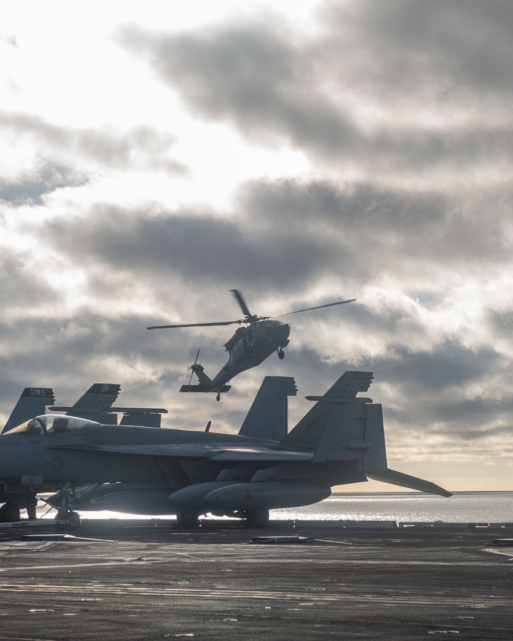 CVN 71 Fly Over