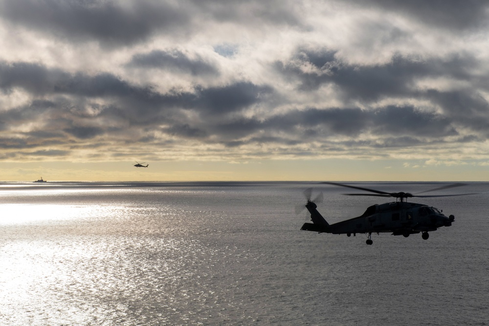 CVN 71 Fly Over