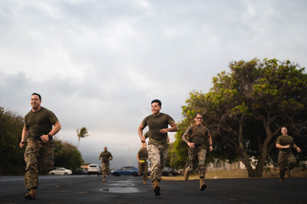 DVIDS Images 3d MLR conducts Bougainville Motivational Burden Run