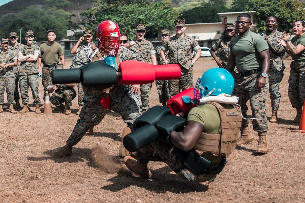 Tougher Than a Turkey: HQBN MCBH Hosts 1st Annual Turkey Bowl Competition